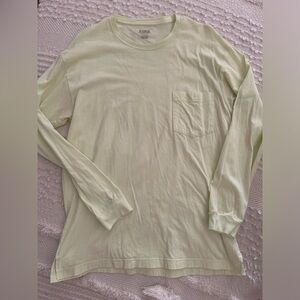 PINK Long Sleeve Campus Tee